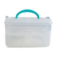 Marmita Plástico Kit Box 2 Andares Divisórias na internet