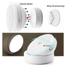 Luminária 360° Magnética Multiuso com Sensor de Movimento - Mega Maquiagem - Cosméticos p/ o Revendedor, Maquiador e Consumidor!