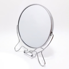2 Espelho de Mesa Redondo Dupla Face Lente Aumento Zoom 5x na internet
