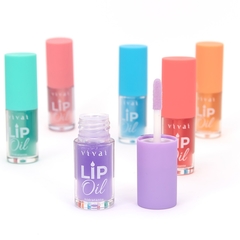 Kit 6 Lip Oil Hidratante Gloss Labial Vivai 5ml - comprar online