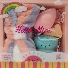 Kit Esponjas Maquiagem e Limpeza com Faixa Hello Mini