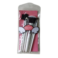 Kit 6 Pincéis para Maquiagem Hello Mini - comprar online