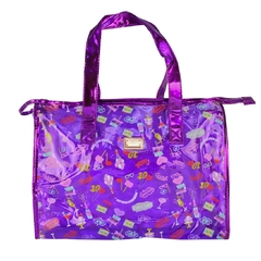 Bolsa Feminina Sacola Praia Transparente Candy Ruby's na internet