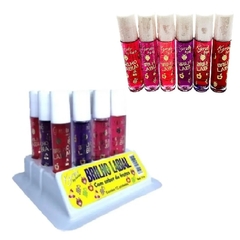 24 Gloss Brilho Labial Sabor Frutas Kyràv