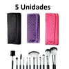 Kit Com 5 Pincéis Costurado Macrilan