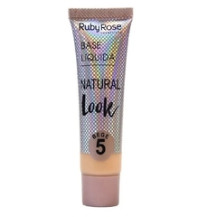 Base Líquida Natural Look Ruby Rose BEGE - Mega Maquiagem - Cosméticos p/ o Revendedor, Maquiador e Consumidor!