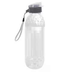 Garrafa Squeeze de Plástico Para Bebidas Com Alça 600ml na internet