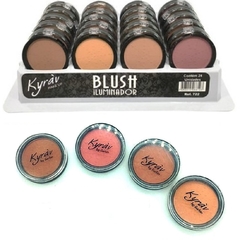 Display 24 unidades Blush Iluminador Facial Kyrav - comprar online