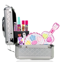 Maleta Mini Kit Maquiagem Infantil Esmalte Gloss Brilhos - comprar online