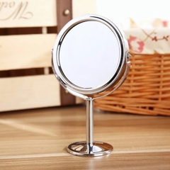 10 Espelhos de Mesa Giratório Dupla Face Aumento Zoom P - loja online