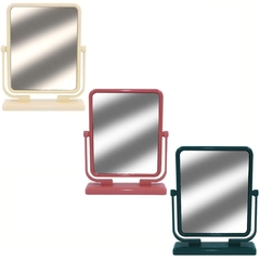 Kit 3 Espelhos de Mesa Dupla Face para Maquiagem Bancada