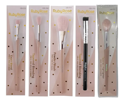 Kit com 6 Pincéis Ruby Rose E32N F30N F10N P80 F35N F88N