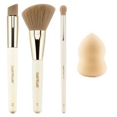 Kit 3 Pincéis + Esponja Coleção Studio Macrilan CS200 - comprar online