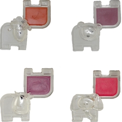 Batom Gloss Brilho Labial Infantil Bichos Discoteen - Kit 16 unidades - comprar online