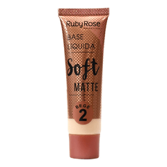 Base Líquida Soft Matte Ruby Rose - Cor Bege 2