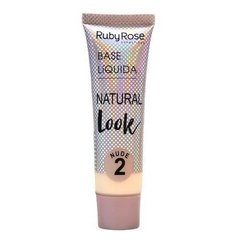 Base Líquida Natural Look Ruby Rose - Cor Nude 2