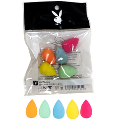 Mini Esponjas para Maquiagem com 05 Unidades Playboy HB89578