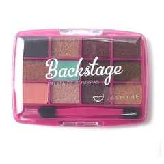 Paleta de Sombras 12 cores Backstage Jasmyne