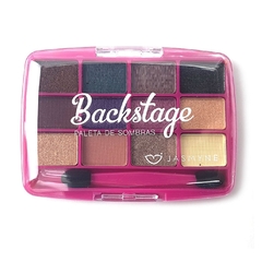 Paleta de Sombras 12 cores Backstage Jasmyne na internet