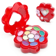 Kit Maquiagem Infantil Luisance Flowers Sombras Blush Batom LT280 - loja online