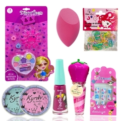 Maleta Completa Maquiagem Teen Infantil Kit Sombras na internet