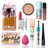 Maleta Completa Teen Kit Maquiagem Sombras Batom Base