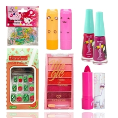 Kit Maleta Necessaire Infantil Com Maquiagem E Unhas Emma - comprar online