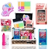 Maleta Maquiagem Teen Completa Kit Infantil Sombra Blush