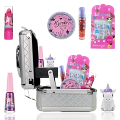 Maleta Kit Maquiagem Infantil Mini Sombras Unhas Esmalte - comprar online