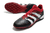 Chuteira Society Adidas PREDATOR 20.3 - Vermelho com preto