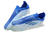 Chuteira Adidas de campo 11 X SPEEDFLOW sem cadarço - azul