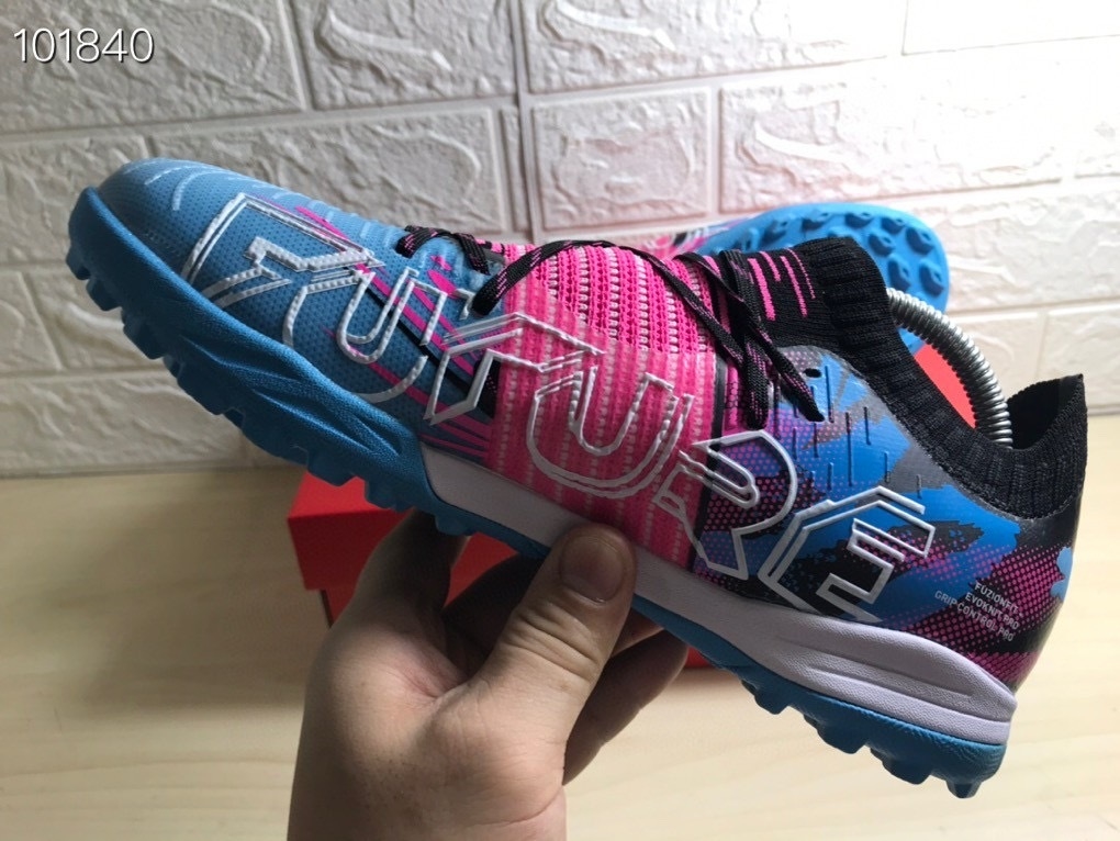 Chuteira Society Puma Future Z 1.1 Neymar JR Rosa e Azul