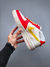 Nike Air Force 1 LOW - RED + YELLOW na internet