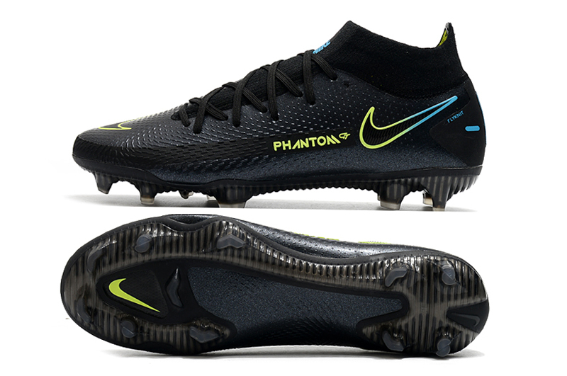 Chuteira de Campo 11 Nike Phantom GT Dynamic Fit Elite botinha - Preta