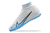 Chuteira Society Nike Air Zoom Mercurial Vapor 15 cano alto botinha - Branco com azul na internet