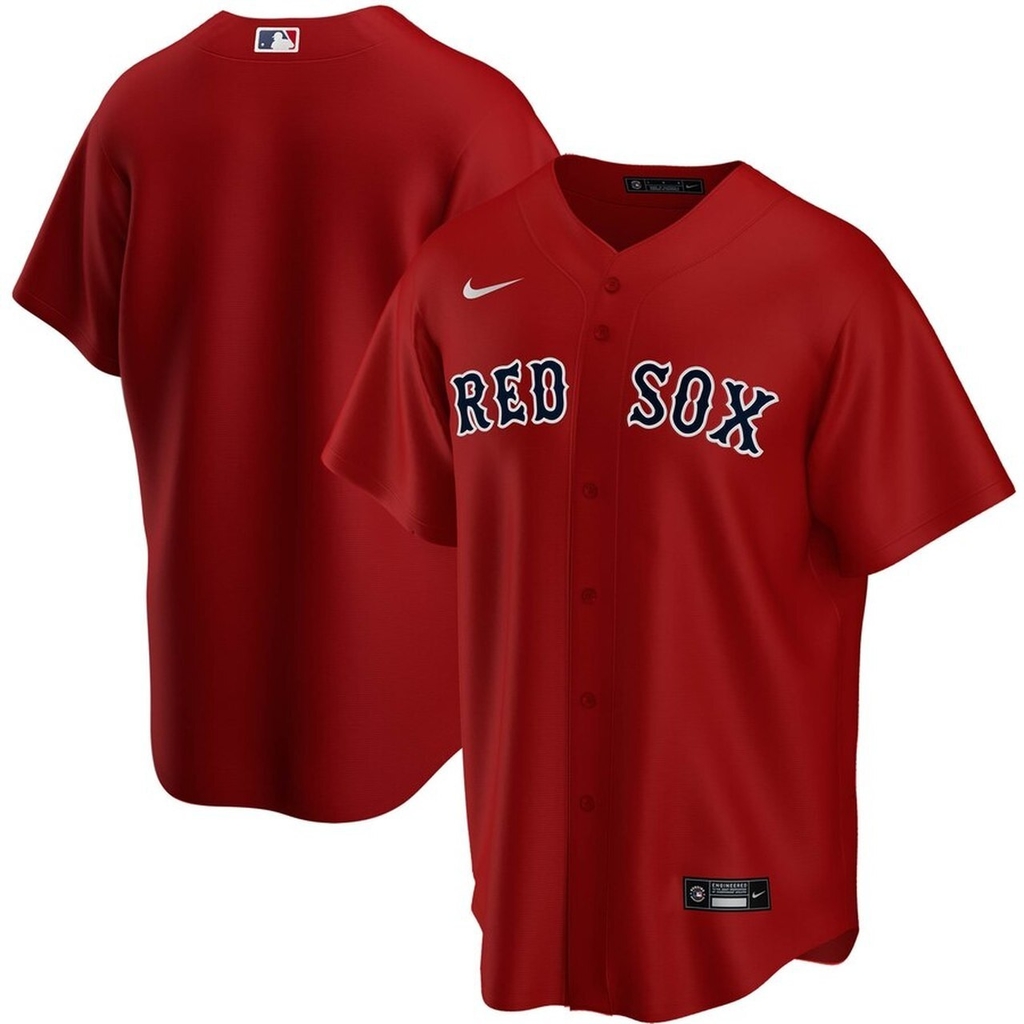 Camisa de Beisebol (MLB) Boston Red Sox Nike Red