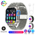 Relógio Smartwatch, tela AMOLED, bússola, voz Siri, NFC, GPS, pista esportiva. - ArtigosGS 