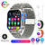 Relógio Smartwatch, tela AMOLED, bússola, voz Siri, NFC, GPS, pista esportiva. - comprar online