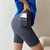 Shorts Legging cintura alta com bolso para celular - comprar online