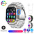 Relógio Smartwatch, tela AMOLED, bússola, voz Siri, NFC, GPS, pista esportiva. - loja online