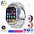 Imagem do Relógio Smartwatch, tela AMOLED, bússola, voz Siri, NFC, GPS, pista esportiva.