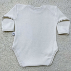 Body manga larga natural (ÚLTIMOS RN/3-6/12-18M) - tienda online