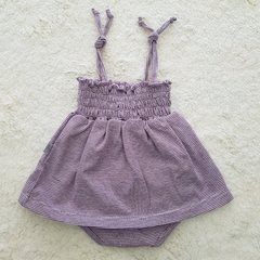 Vestido body (ÚLTIMO 6-9M) - Saque Buraque