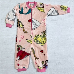 Pijama entero polar soft princesas (ÚLTIMO 9-12M)