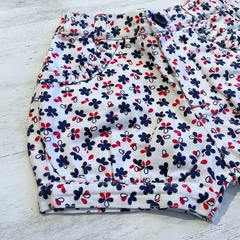 Short gabardina azul (ÚLTIMO 12 MESES) - comprar online