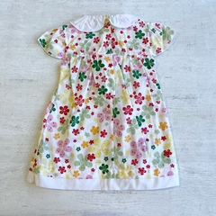 Vestido flores (ÚLTIMO 9-12/12-24M) en internet