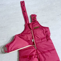 Campera + jardinero fucsia - Saque Buraque