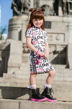 Vestido love fashion - loja online