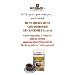 CAFE BONAFIDE SENSACIONES SUAVE x 500 grs. - Giro Cafe Mas