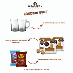 COMBO CAFE AU LAIT + ALFAJORES TRIPLES - comprar online